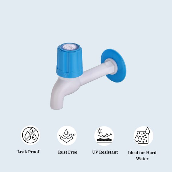 Crystal Classic Long Body Bib Cock Pvc - Image 3