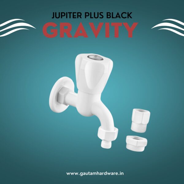 Gravity Jupiter Washing Machine Tap with Connectors (for all washing machine models) PTMT - Image 4