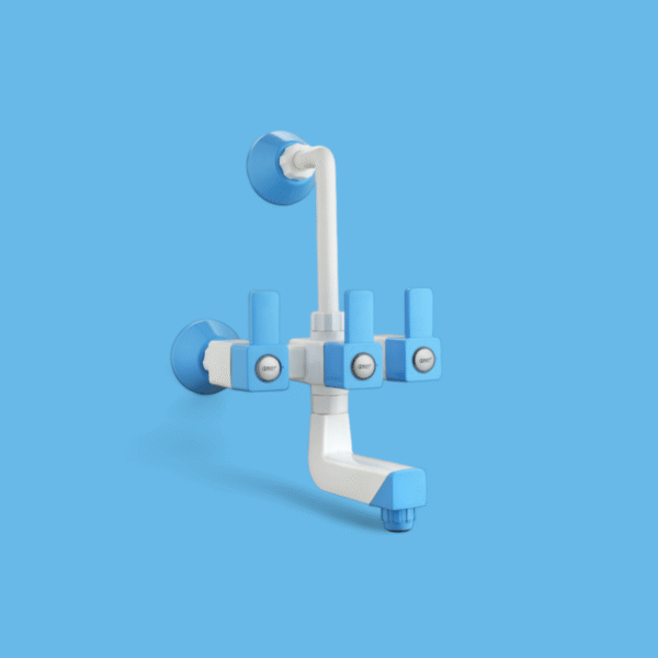 Gravity Gracia Wall Mixer with L Bend PTMT - Image 4