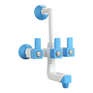 Gravity Gracia Wall Mixer with L Bend PTMT