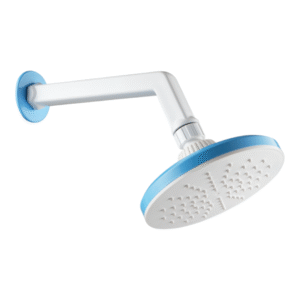 Gravity Overhead Round Shower with Arm 5" PTMT