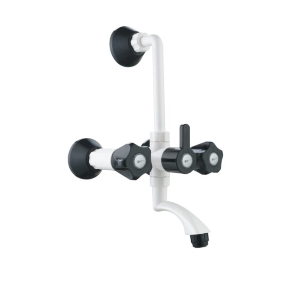 Gravity Jupiter Wall Mixer with 'L' Bend PTMT with 3 in 1 DIY Key