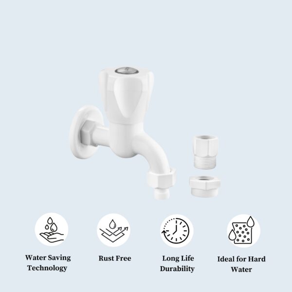 Gravity Jupiter Washing Machine Tap with Connectors (for all washing machine models) PTMT - Image 3