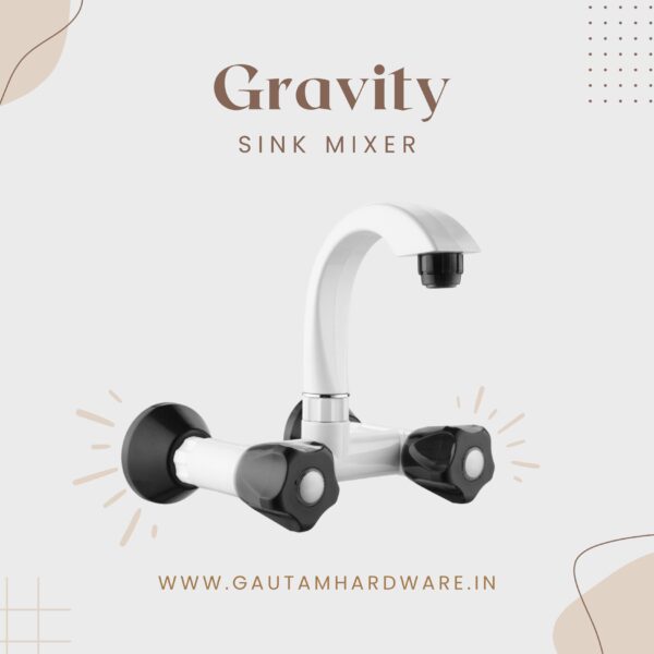 Gravity Jupiter Sink Mixer PTMT With 3 in 1 DIY - Image 2